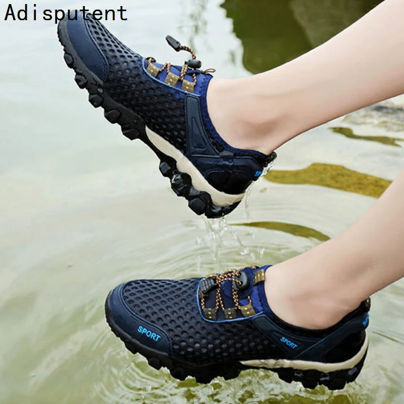 Casual Sneakers For Men Breathable Shoes For Mens Climbing Hiking 2025 new Trekking Shoes Men Outdoor Beach Wading Tenis Barefoot Sneaker