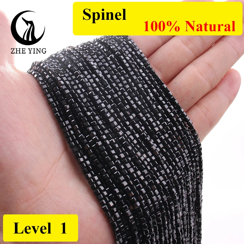 2.5mm Square Natural Stone Beads Small Faceted Gemstone Beads for Jewelry Making Diy Bracelet Handmade