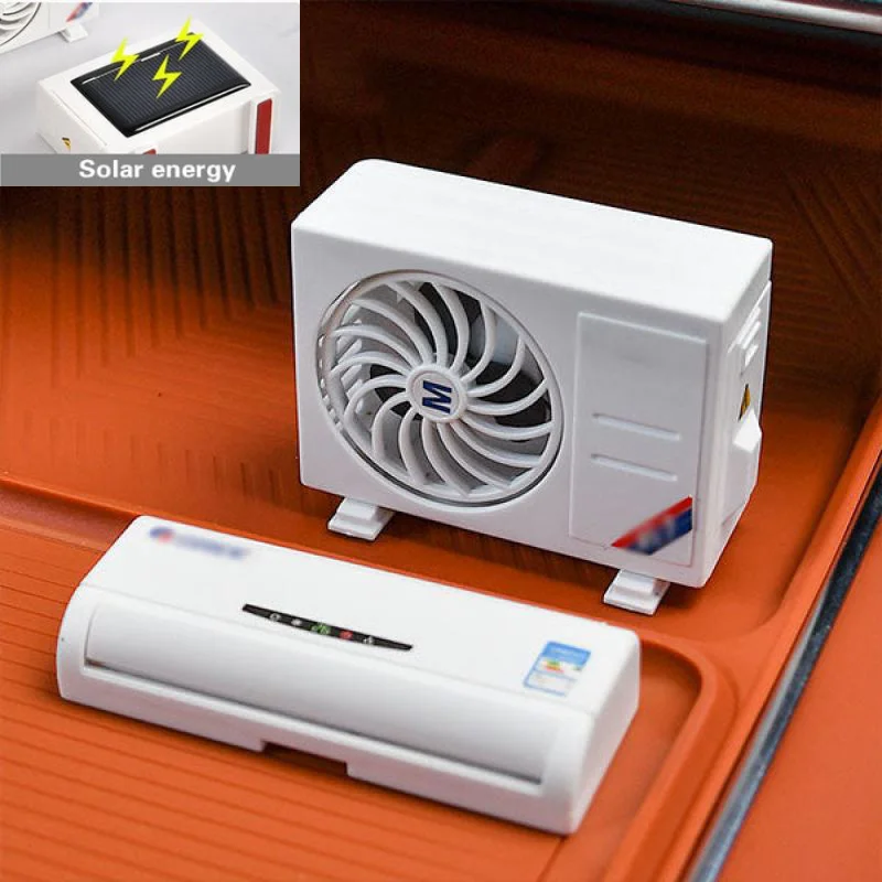 Solar Car Air Freshener Air Conditioning Model Car Perfume High-end Automotive Aromatics Fragrance Car Decorations Accsesories