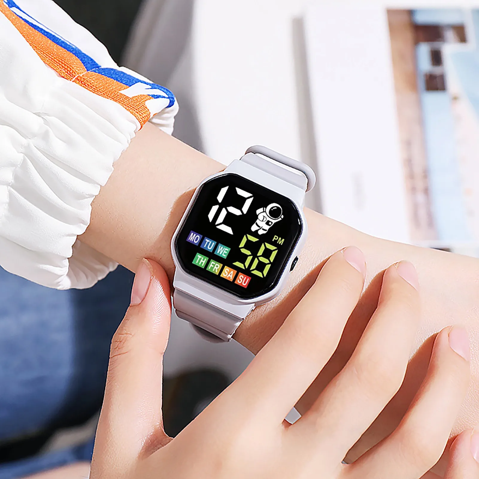 Children's Smart Watch Display Week Led Digital Wrist Watches For Boy Girl Sport Watch Montre Enfant Dropshipping