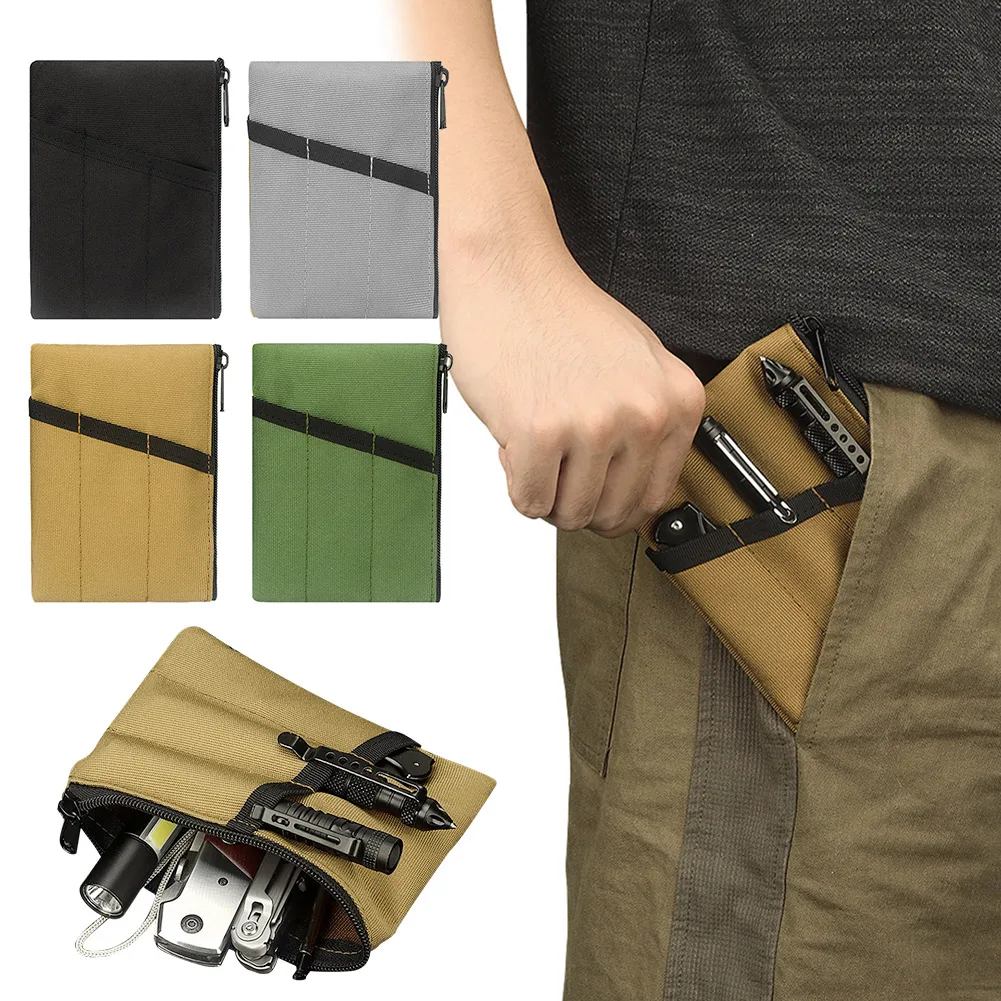 Multifunctional Mini EDC Pouch Sundries Bag 2025 Foldable Portable Small new Tool Storage EDC Pouch Wear Resistant Organizer for Outdoor