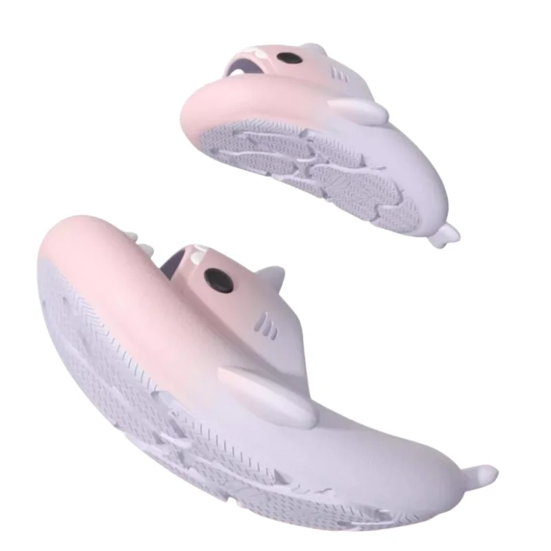 2023 Funny Summer Shark Slippers For Women Men Couples Indoor Outdoor Shark Slides Thick Soled Sandals Soft EVA Beach Flip Flops