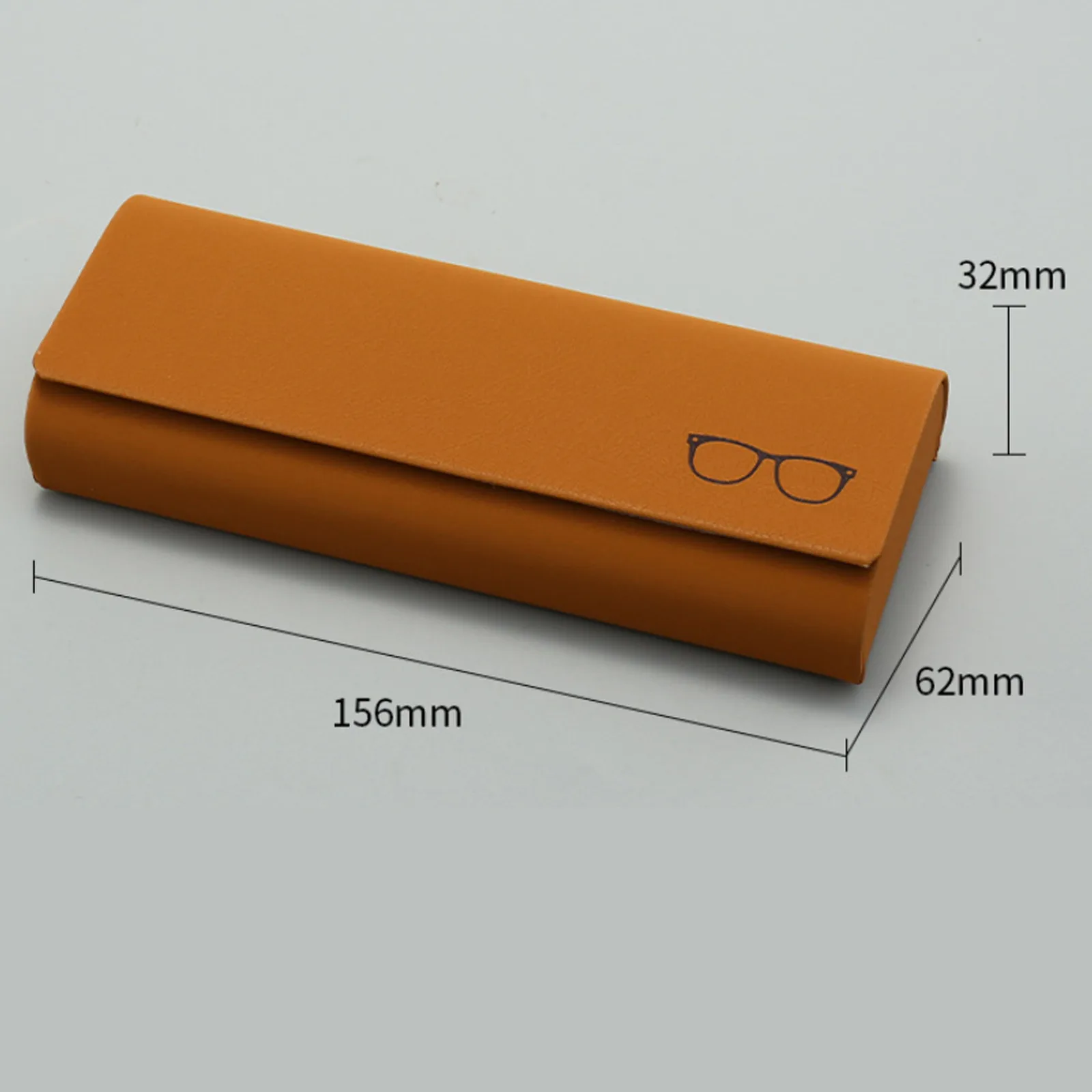 PU Leather Glasses Case Men Women Sunglasses Myopia Presbyopia Storage Box Portable Anti-Pressure Eyeglasses Bag Eyewear Accesso