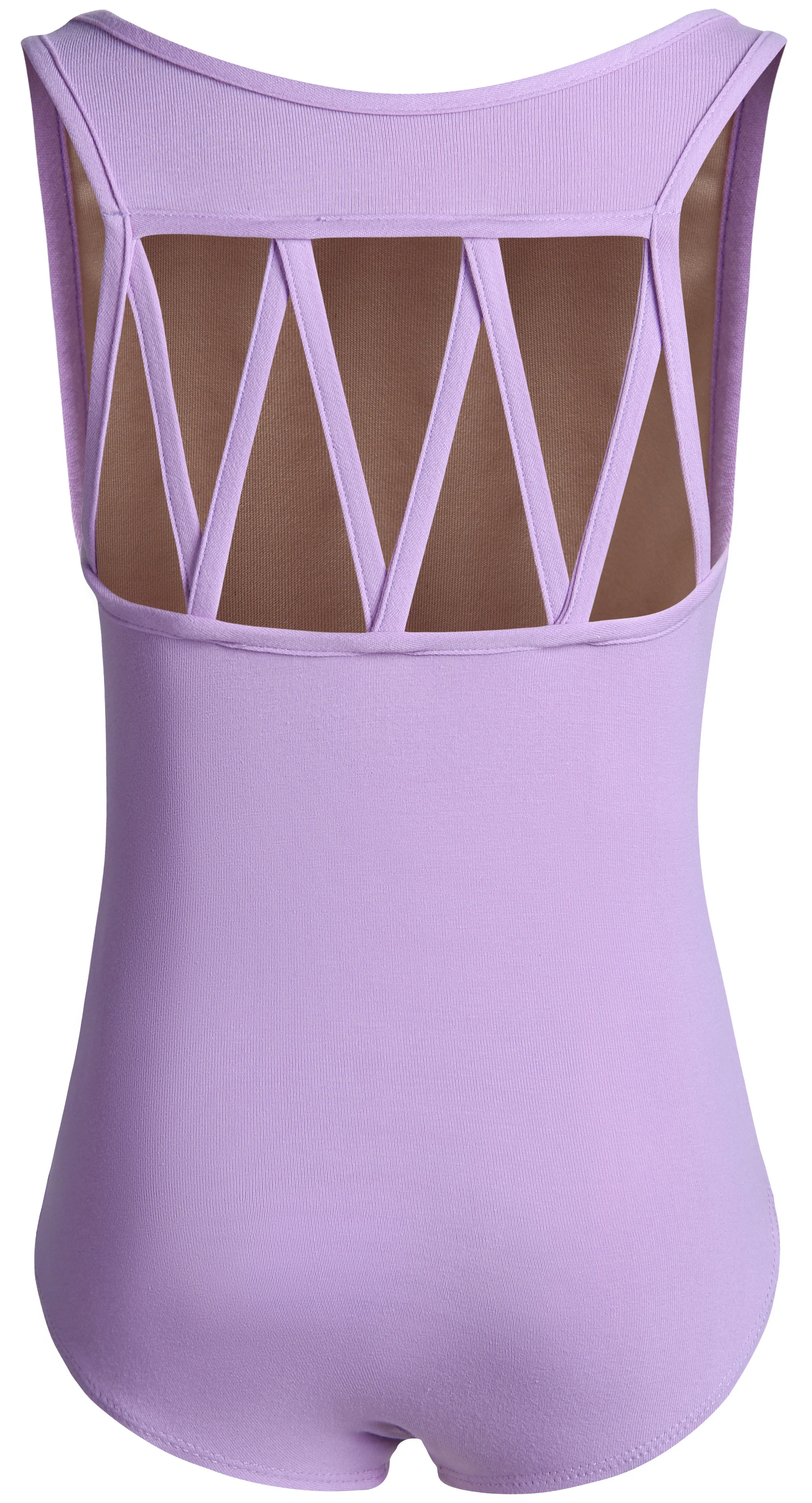 Tank Gymnastic Ballet Leotards for Girls,Back M Straps