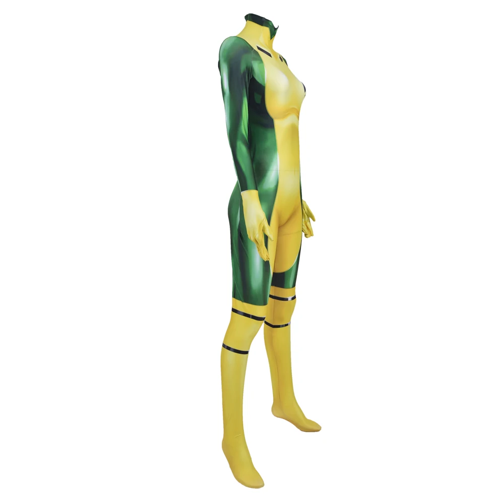 Rogue Costume Superhero 2025 Cosplay new Suit Halloween Zentai Party Jumpsuits