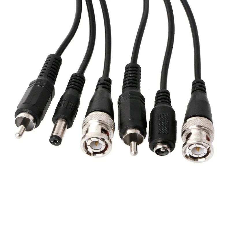 ANPWOO 1 Pair BNC To RJ45 Passive Video Power + Audio Balun Transceiver For CCTV Camera Passive 2 in 1 or 3 in 1 Optional