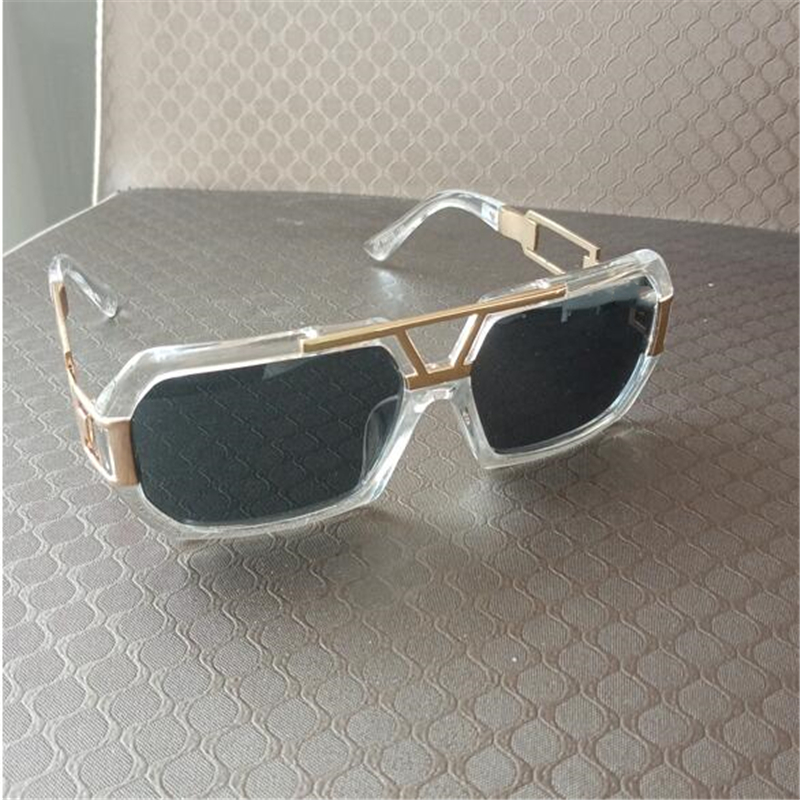 KAPELUS Square transparent frame sunglasses for women Fashionable UV proof 400 glasses Sunshades for both men and women