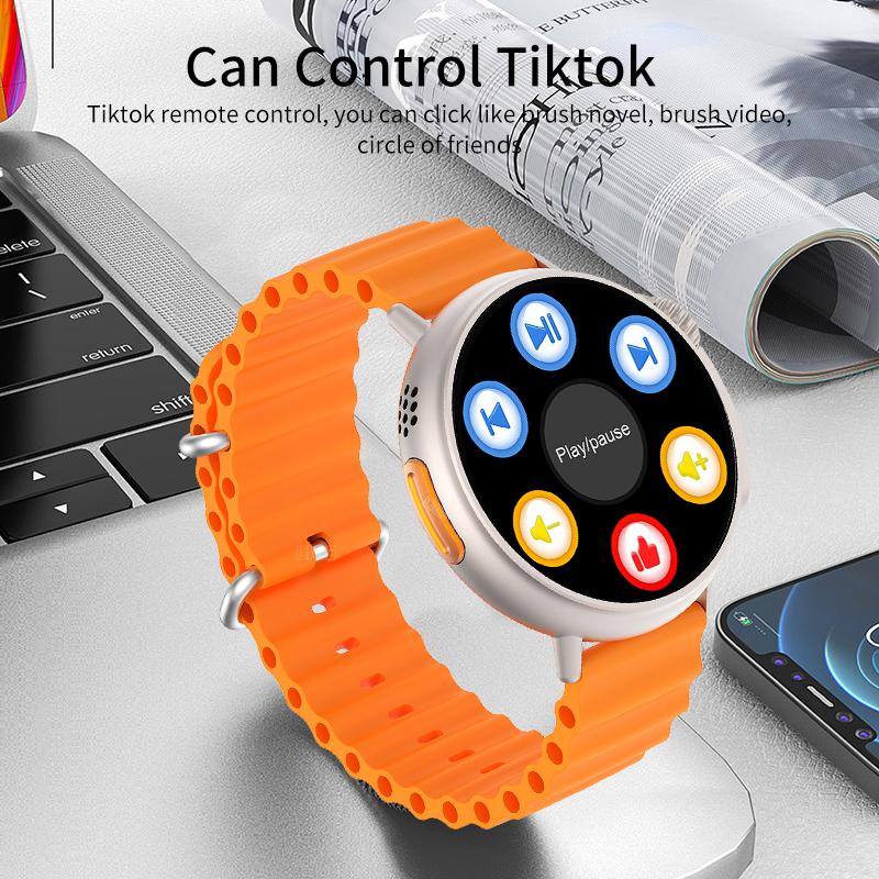 LIGE New Ultra Series NFC Smart Watch Men AMOLED 1.6 new Inch Full Touch Heart Rate Bluetooth Call IP68 Waterproof 2025 Women SmartWatch