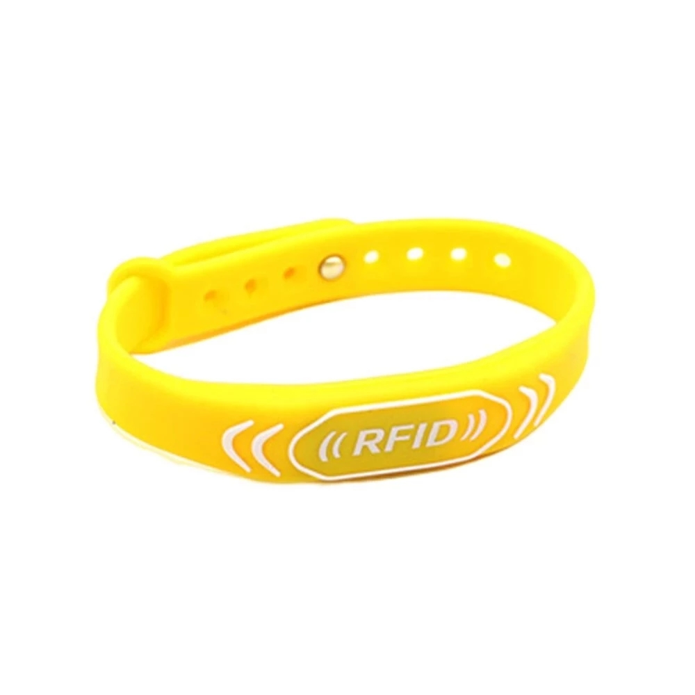 Adjustable Writable Wristband 125KHZ EM4305 T5577 Rewritable Waterproof RFID Silicone Band Bracelet Blank Data Keyfobs 1Pcs