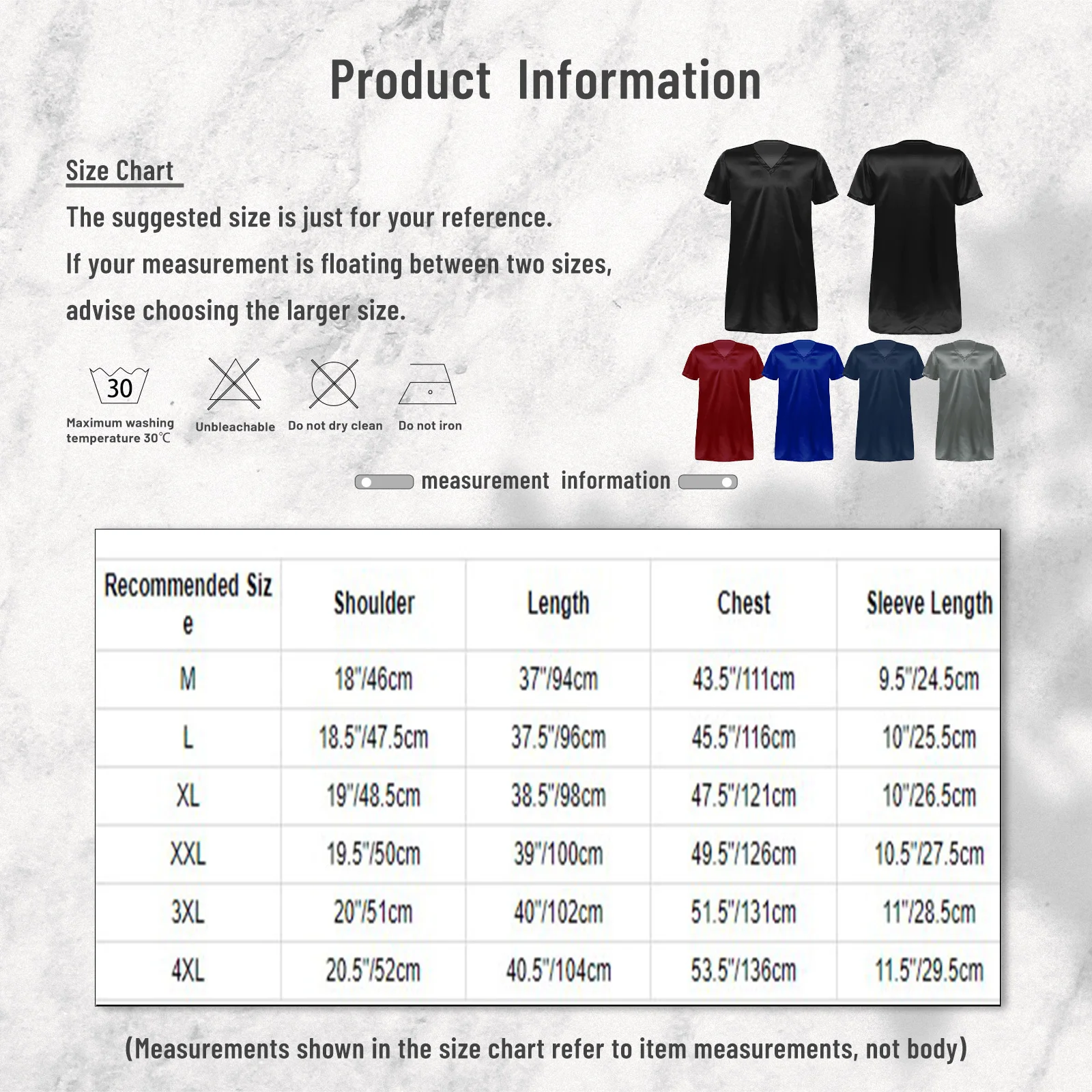 Sleepwear new Men's Silk 2025 Satin Nightshirt Nightclothes Soft Loose Short Sleeve Pamas Nightgown Summer Night Shirts for Sleeping