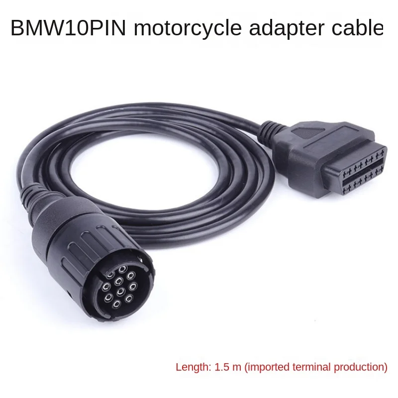 For ICOM D Cable ICOM-D Motorcycles new Motobikes 10 Pin Adaptor 10Pin To 16Pin OBD2 OBDII Diagnostic Cable I-COM 2025 A2 tool cables