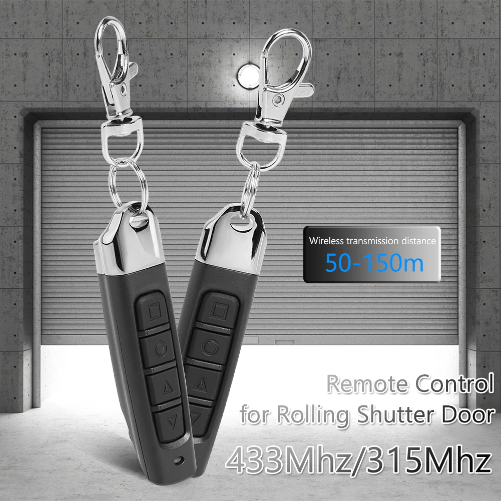 5-20pcs 433MHz Remote Control Electronic Gate Garage Door new Opener Remote Control 2025 Duplicator Learning Code Cloning Code Car Key
