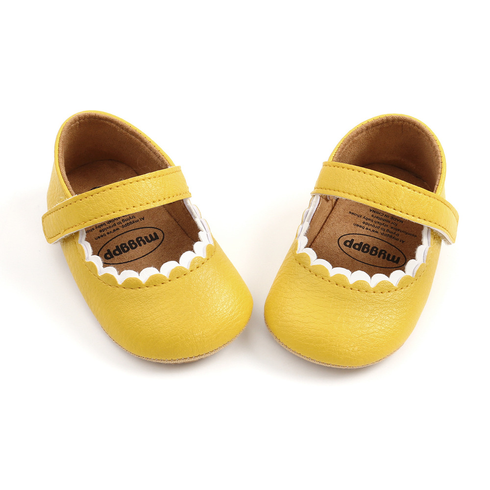 New Baby Shoes Baby Boy Girl Shoes Leather Rubber Sole Anti-slip Toddler First 2025 Walkers Infant Crib Shoes new Newborn Girl Moccasins