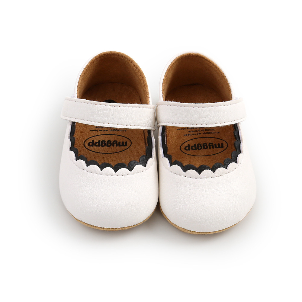 New Baby Shoes Baby Boy Girl Shoes Leather Rubber Sole Anti-slip Toddler First 2025 Walkers Infant Crib Shoes new Newborn Girl Moccasins