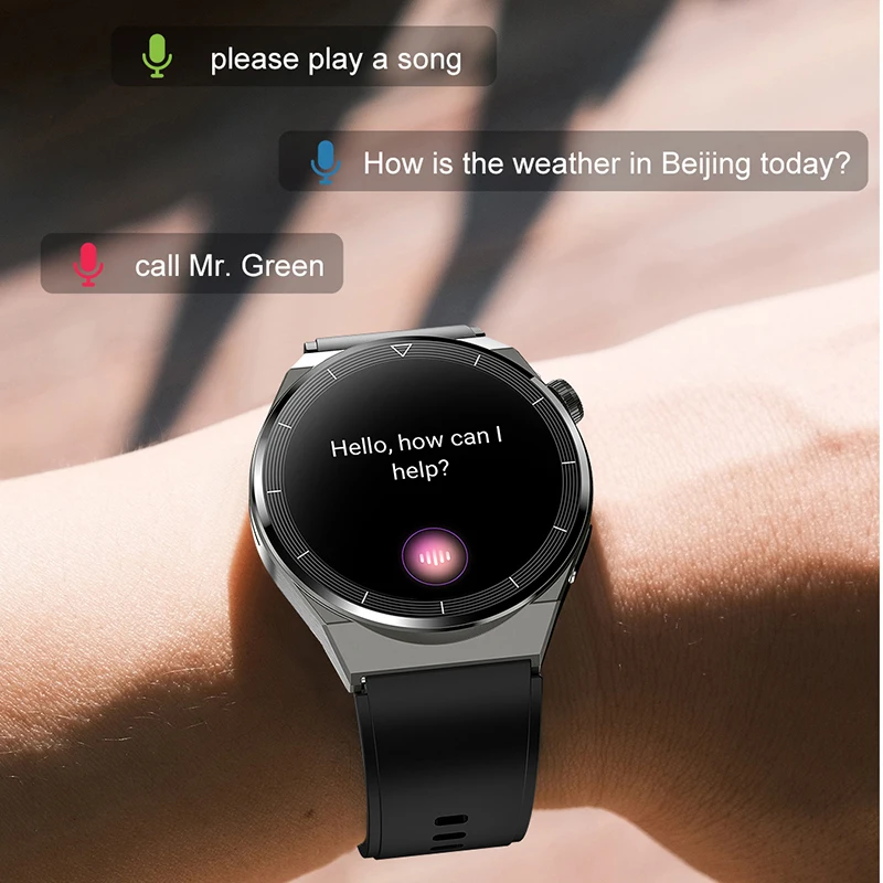 2024 New NFC Smart Watch Men GT3 Pro AMOLED 1.36" 390*390 HD Screen Heart Rate Bluetooth Call IP68 Waterproof Sports SmartWatch