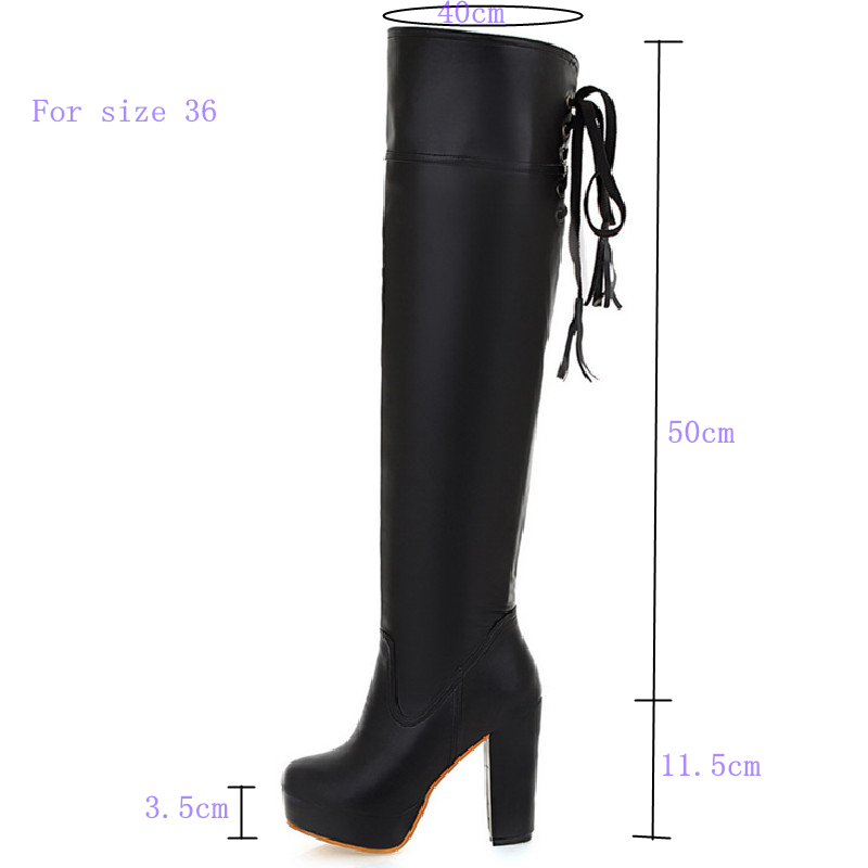 Boots New Thigh Women Platform Sexy Soft Over-the-knee Boot High Heels Designer Long Tall Winter Shoes