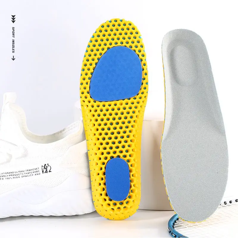 1Pair of Sports Memory Foam Insole Breathable 2025 new Deodorant Running Pad Support Plug-in Foot Care Insole Men Women Orthopedic Insole