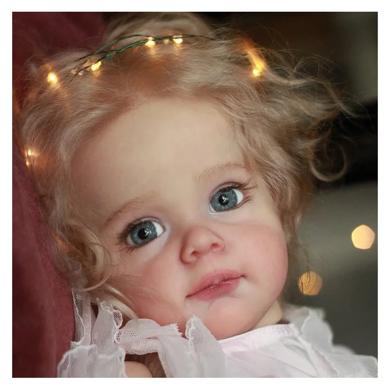 50-55CM Maggie Reborn Doll Girl Real new Touch Soft Silicone Vinyl Bebe Reborn 2025 Toddlers Set with Handmade Rooted Hair