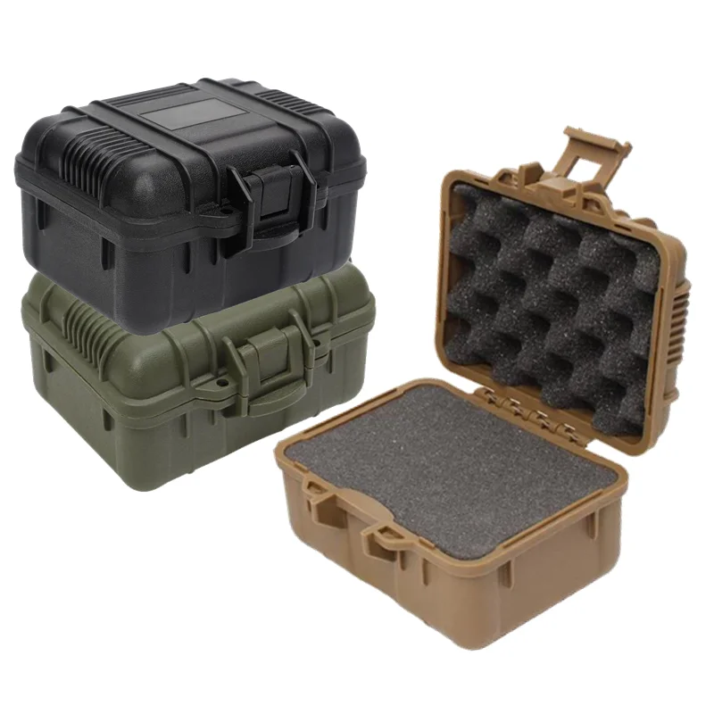 Tool Box Waterproof Shockproof Toolbox Suitcase Tools Protector Organizer With Foam Pelican Case Storage Hard Case Rigid Case