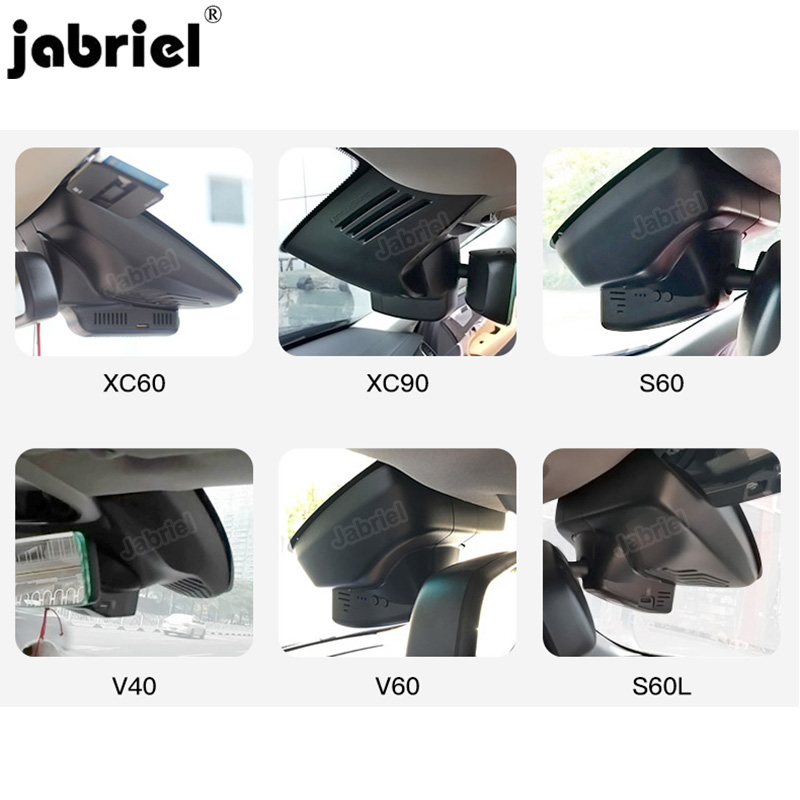 New new 2K Wifi Dash Cam Car DVR Recorder Cameras for Voo XC90 XC40 XC60 2025 XC70 for Voo S90 S60 S80 S80L for Voo V60 V90 V40