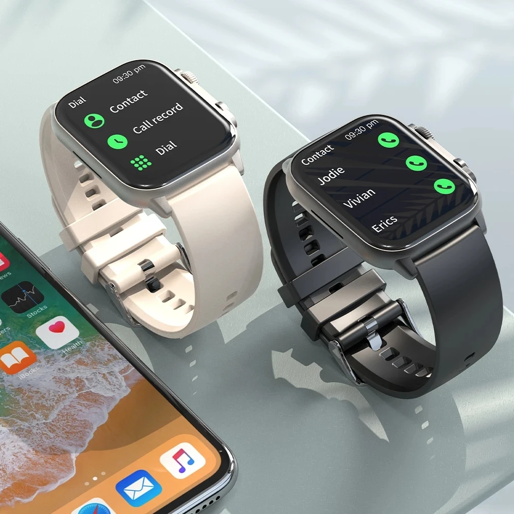 2.0 inch AMOLED Screen TK95 Ultra Smart Watch Always Show Time Series 8 High Refresh Rtae NFC Smartwatch Men Sport Watch Women