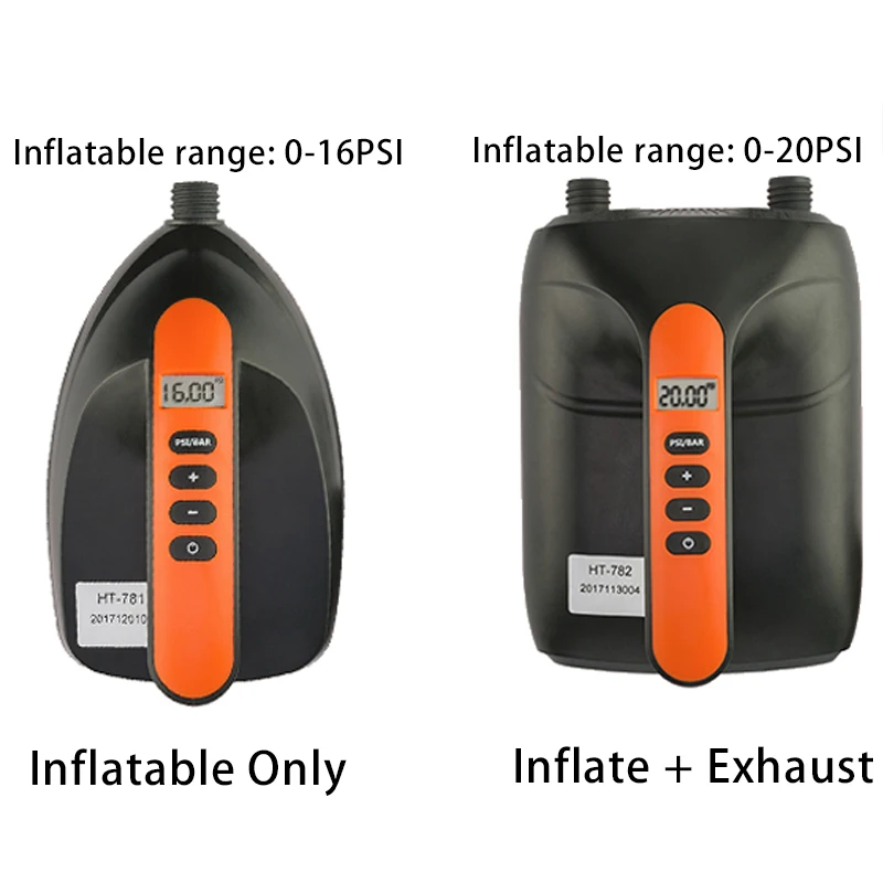 20PSI SUP Electric Pump For Boat Air Compressor 12V Auto High Pressure Pump Inflatable For Outdoor Surfboard Paddle Dual Stage