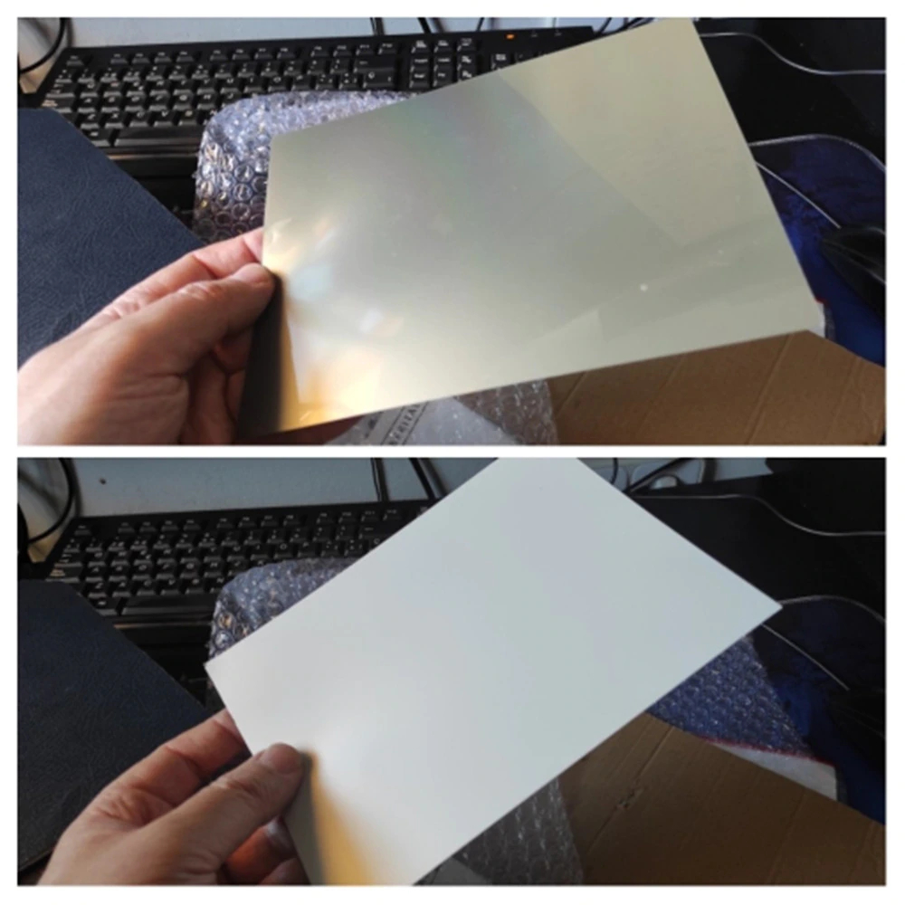 Silver Matte Reflective Polarizer Film 9.7 Inch For Caculator Game Car Electric Motorcycle LCD Display Repairing Accessories
