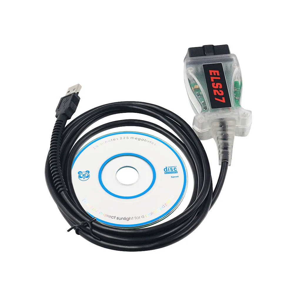 27 FTDI USB ELS Diagnostic Cable ELS27 Forscan OBDII Scanner For Mazda/For Lincoln ELS 27 USB For-ForscanOBD2 Diagnosing Cable smile Mazda/ -ForscanOB