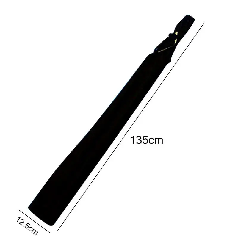 Pool Cue Case 135cm Long Thickened Sturdy Portable Weapons Case Soft Storage Pouch Lightweight Bag With Rope For Lightsabers