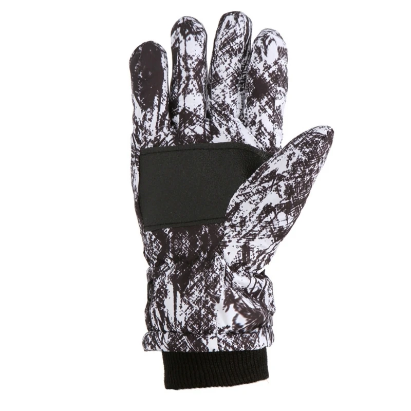 Thermal Children Ski Gloves Waterproof Windproof Winter Outdoor Kids 2025 Sports Gloves for 4-12Y Baby Non-slip new Full Finger Mittens
