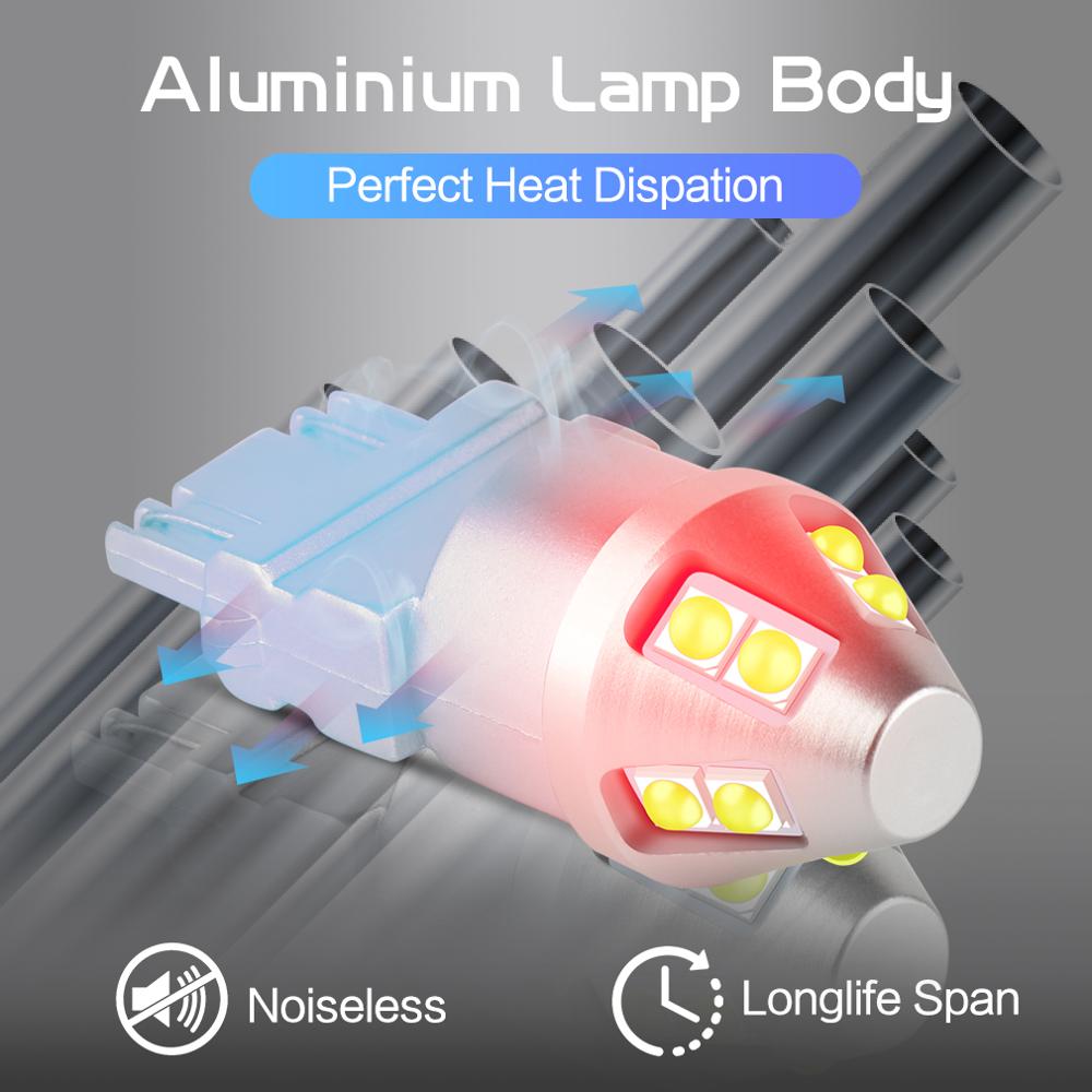 T20 Led 7440 7443 T25 3157 Bulb W21W W21/5W WY21W P27 7W Led 2025 new 3030 Chips BA15S P21W BAY15D P21/5W BAU15S PY21W Car Signal Lights