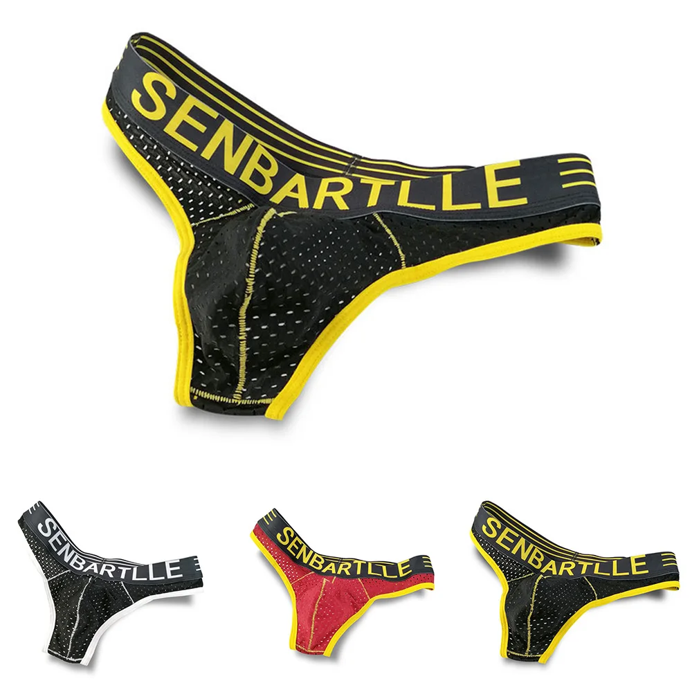 High Quality Useful Durable Brand New 2025 Men new Briefs Panties Thong Underpants Big Pouch Breathable Comfort Elastic Low Waist