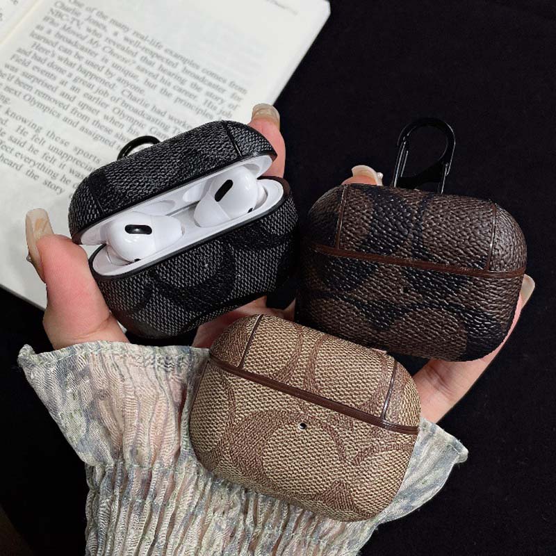 Fashion Designer AirPods Cases for Earphone AirPods 1 2 3 High Quality Case Letter Printed Hard AirPods Pro 2 Shell Protection Package Hook bags A12