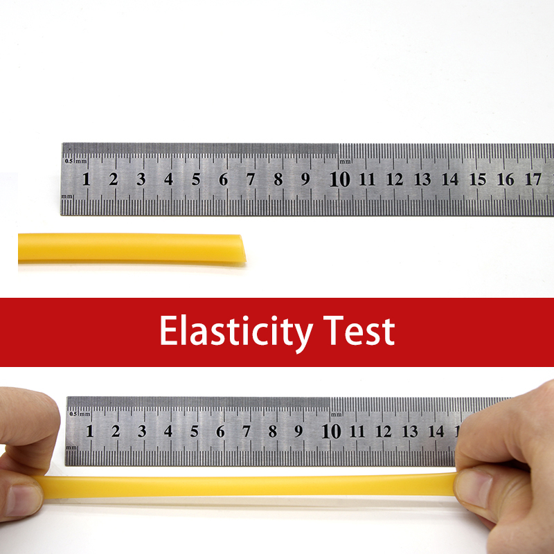 1/10/30M Slingshot Catapult Nature Latex Rubber Hoses ID 1.6 ~ 9mm Beige Surgical Medical Tube Yellow Elastic Rubber Band