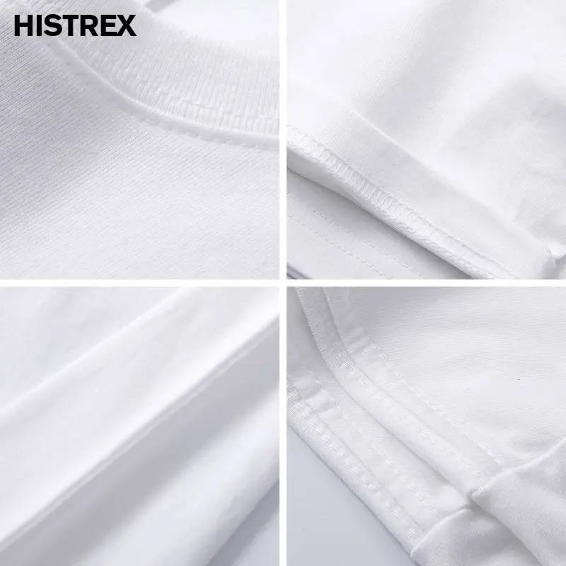 250 gsm 8.8 oz 100% Cotton Plain Long Sleeve T shirt With PocketSpring Fall Oversized Tee MenUnisex Loose Hip Hop Tshirt Women 240319