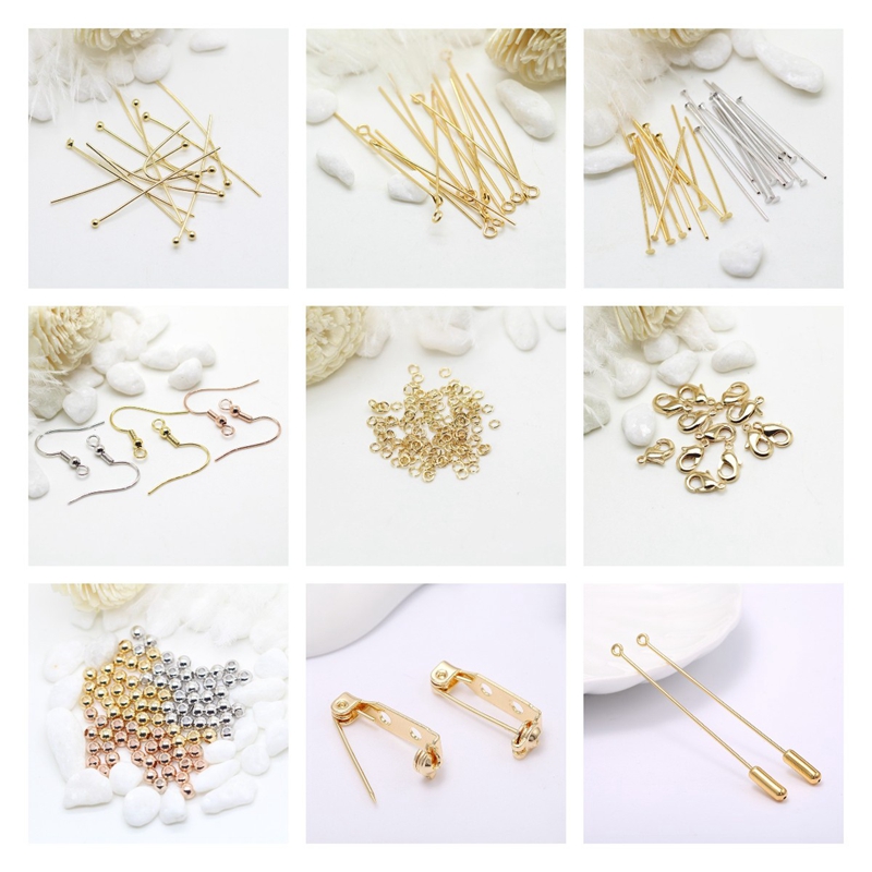5 Meters Real Gold Plated Copper Wire DIY jewelry accessories 0.3/0.4/0.5/0.6mm Metal Wire For Jewellery Making