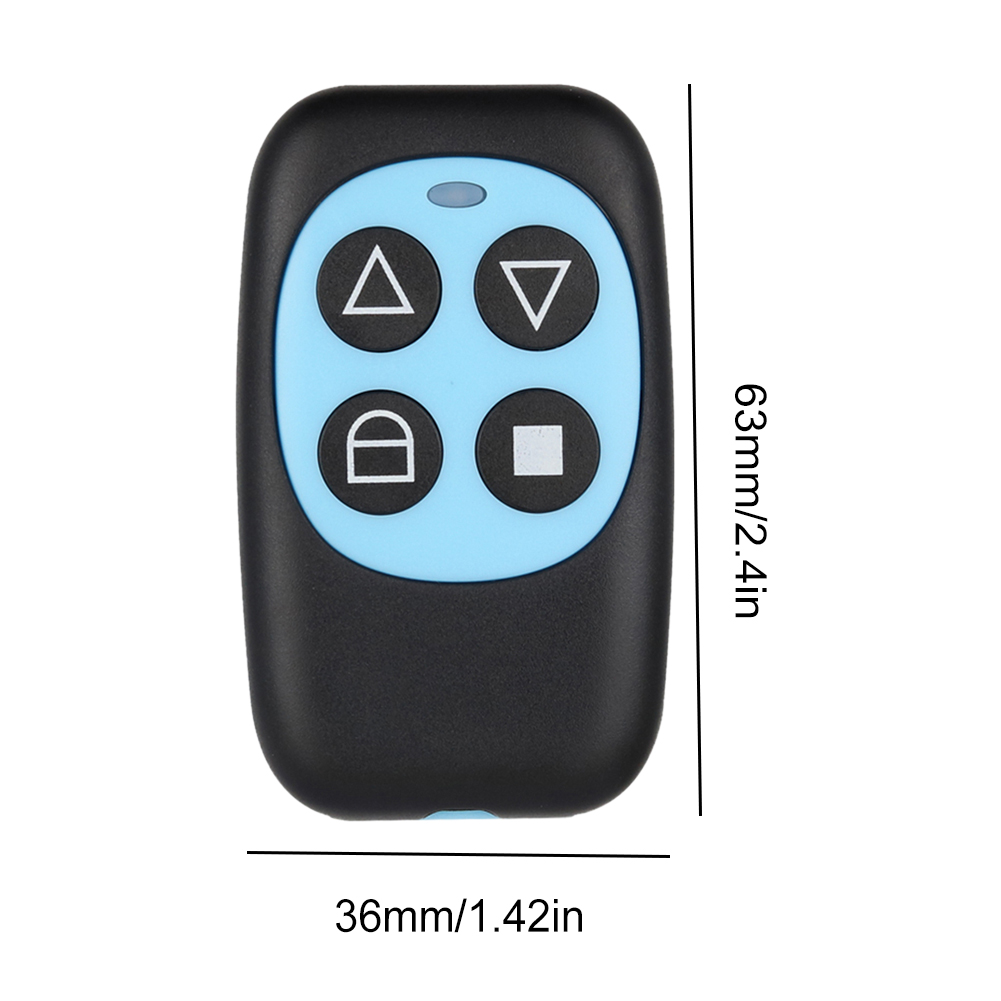 Multi Frequency 250-868Mhz Auto Copy Remote Control Duplicator For Home Electric Garage Door Gate Opener 433 315 Mhz Fixed Code