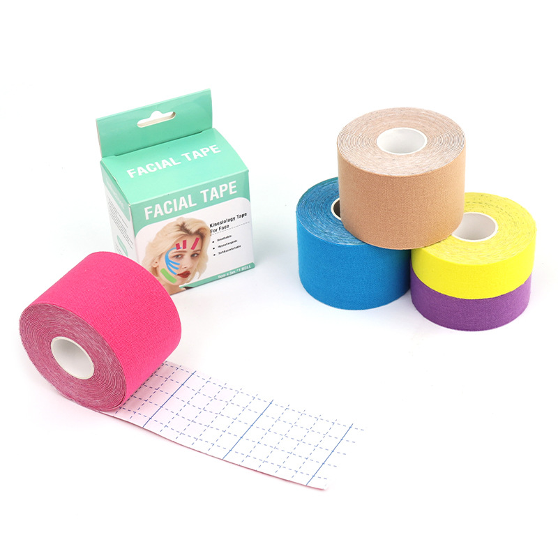 5CM * 5M facial movement tape new V-line neck and eye lifting anti-wrinkle and 2025 anti-freezing sticker tape facial skin care tool