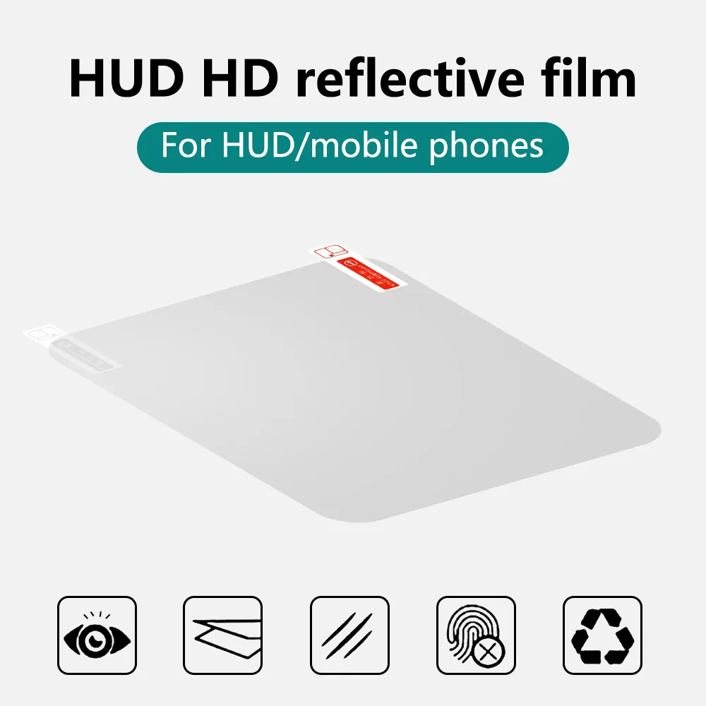 Car 2025 HUD Reflective Film Head Up Display Protective Reflective new Screen Overspeed Display Sticker