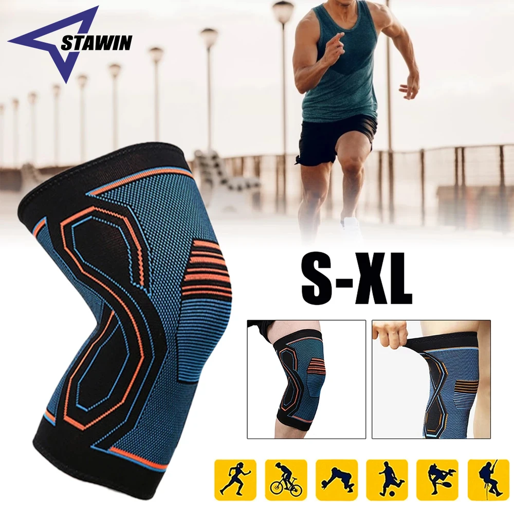 1pcs Knee Pads Knee Brace 2025 Gym Workout Knee Support for new Joint Pain Relief Running Biking Basketball Knitted Knee Sleeve for Adult