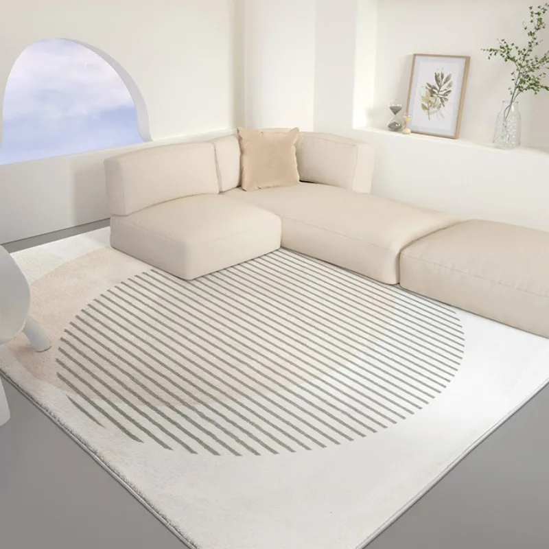 Modern Minimalist Bedroom Decor Plush Carpet Fluffy Soft Lounge Rug Nordic Style Carpets new for Living 2025 Room Irregular Non-slip Mat