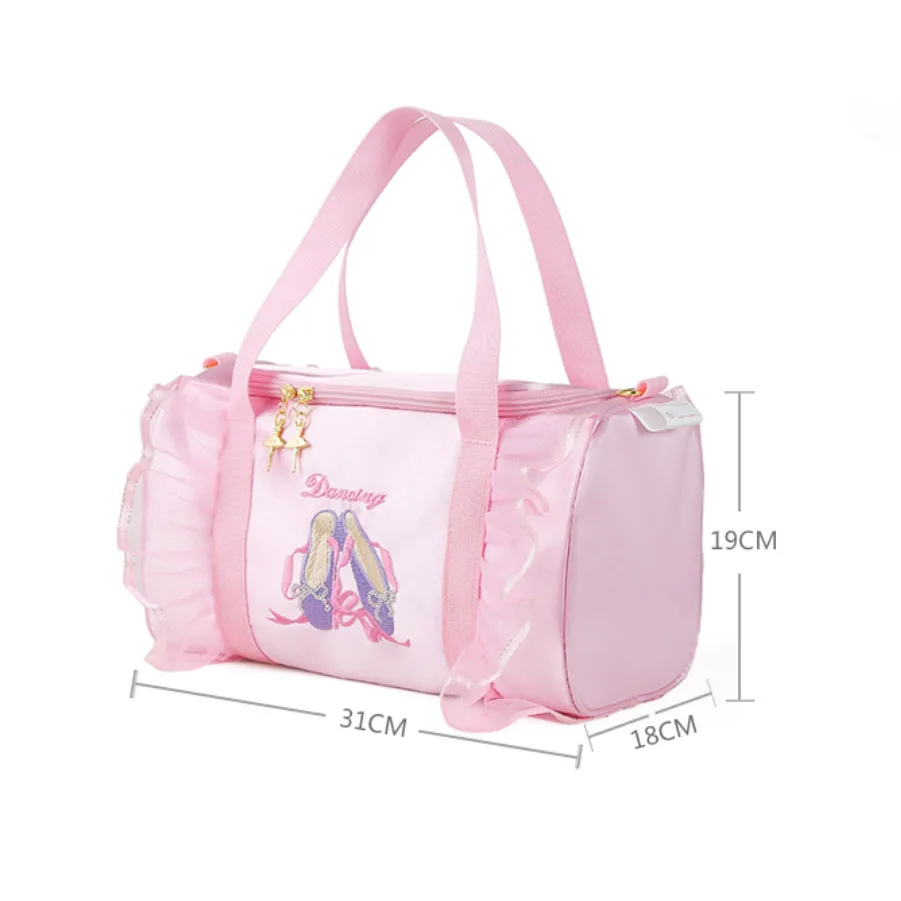 Personalized Embroidered Girls Dance Bag new Pink Duffle Bag Custom Name Dance Bag Dance Bags 2025 for Girls