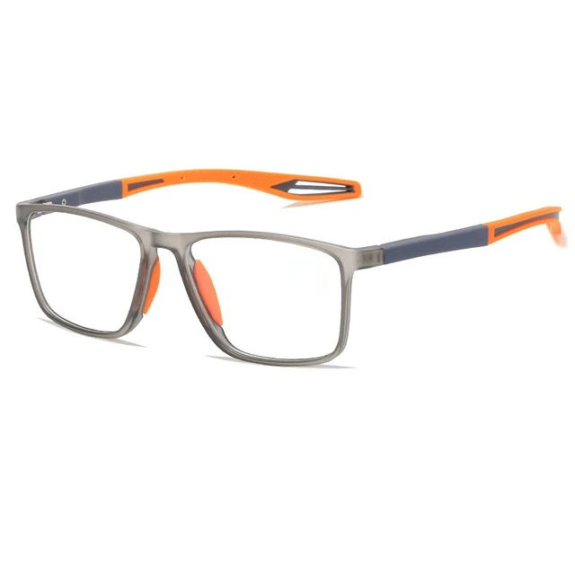 Anti-blue Light Myopia Eyeglasses Ultralight TR90 Sport Short Sight Eyeglasses Men Near Sight Optical Eyewear Diopters 0 To -6.0