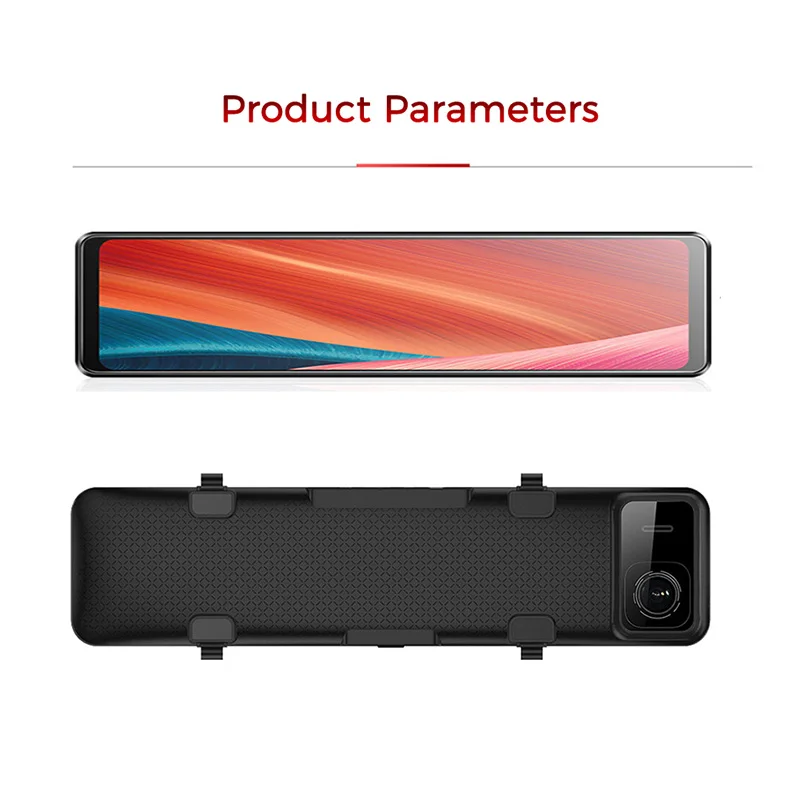 OBDPEAK H6 12" Car DVR 4K 3840*2160P Dash Cam WIFI GPS 415 Rear View Mirror 1080P 2025 Car Camera new Video Recorder Park Monitor