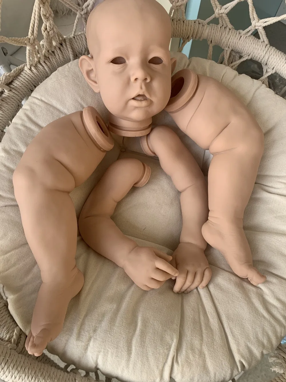 20/28Inch Reborn Doll Kit Huge Baby Kit Reborn Liam Soft Touch Fresh Color Unpainted Unfinished Doll Blank Parts Drop Shipping