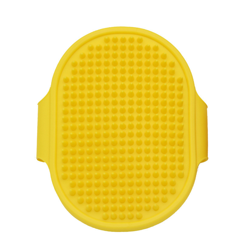 Soft Rubber Dog Brush Comb Cat Bath Brush Rubber Clean Hair Fur Grooming Massage Brush For Dog Cats
