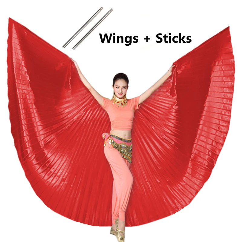 Belly Dance Isis new Wings Belly 2025 Dancing Costume for Women Children Kids Stage Performance Wear Carnival Clothing Accessories Gold