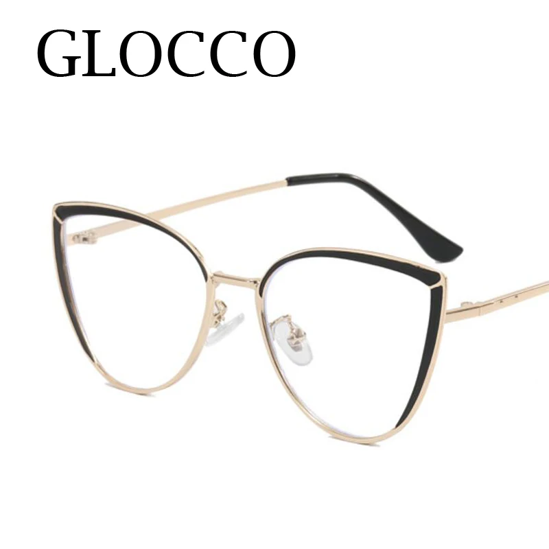 2023 Popular Cat Eye Anti Blue Light Reading 2025 Glasses Women Ultralight Metal Frame Flexible new Optical Eyeglasses Hyperopia Eyewear