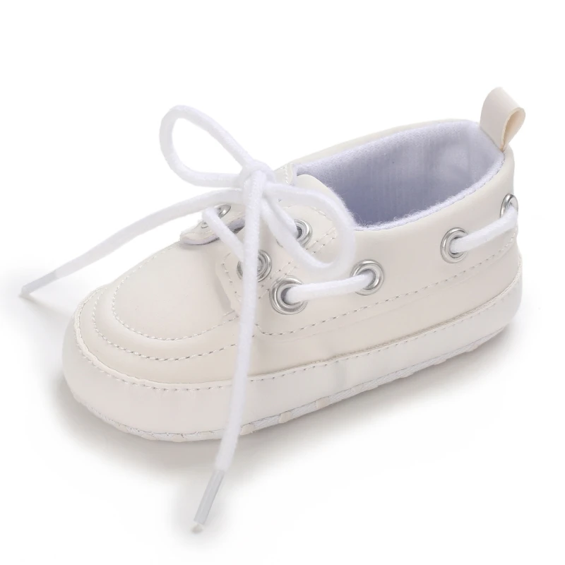 New Baby Boy Girl Small Gentleman Baptism Shoes Toddler Soft Sole Anti-slip First Walkers Infant Newborn Crib Shoes Moccasins