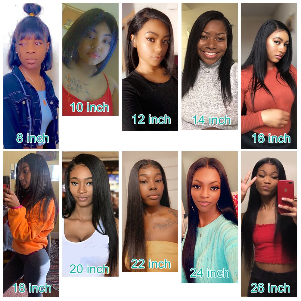 5x5 Lace Closure With Bundles Brazilian Straight Human Hair Weave Bundle With 4x4 Lace Closure Free Part Natural hair Extensions b1f1e